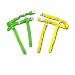 Décorations de fête colorées, ceinture de jeu pour jeunes réglable en forme de ballon de football, ceinture de formation, drapeau, uniforme pour hommes - Product Image 2