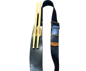 Reproducción de cuero de la más alta calidad Marina napoleónica francesa de La Guardia Tambor Carruaje Cinturones de cuero - Product Image 3