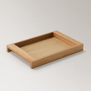 Plateau de présentation de chocolat en bois de service au prix le plus bas tailles personnalisables plateaux de dessert de restauration en bois - Product Image 1