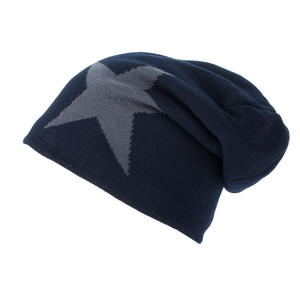 Bonnets à la mode Mohair Beanie épais polaire doublure laine bonnet tricoté avec motif de caractère personnalisé imprimé Logo - Product Image 3