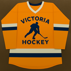 Jersey de Hockey sobre Hielo Personalizado, Diseño de Logotipo de Equipo Profesional, Rayas Multicolores, Cuello en V, Transpirable, Ropa Deportiva de Alto Rendimiento para Entrenamiento - Product Image 3