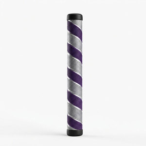 Empuñadura de goma texturizada premium para bate de críquet, accesorio deportivo personalizado para jugadores, clubes, escuelas y entrenamiento. - Product Image 1