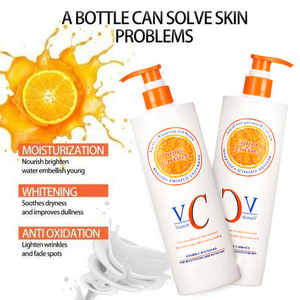 Loción corporal <span class=keywords><strong>para</strong></span> blanquear la piel de los mejores hombres y mujeres al por mayor, fácil brillo, hidratante, nutritiva, vitamina C, niacinamida - Product Image 4