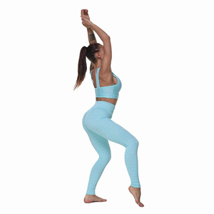 Conjunto de Yoga personalizado para mujer, ropa deportiva Sexy, Leggings de Yoga, Sujetador deportivo de secado rápido y Leggings, ropa de Fitness y Yoga, gran oferta - Product Image 5