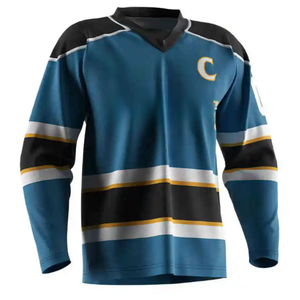 Fabricant de maillots de hockey sur glace personnalisés pour les équipes Uniformes sublimés de qualité professionnelle pour les clubs américains - Product Image 3