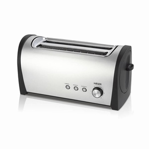 เครื่องปิ้งขนมปังสแตนเลสแบบ 2 ช่องยาวเบรคฟาสท์พลัส 1400W (เฮเกอร์ TO-14D.010A) - Product Image 1