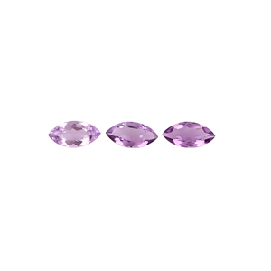 Améthyste naturelle 14x7mm Marquise à facettes 2.5 Ct. Pierre précieuse en vrac pour personnaliser vos bijoux - Product Image 2