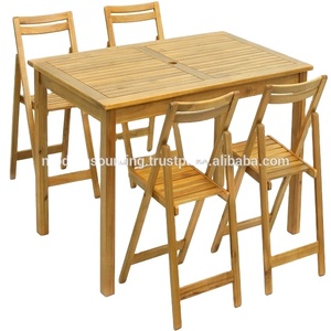 Meuble de jardin pliable en bois d'acacia du Vietnam pour patio, salon ou coin de jardin - Product Image 1
