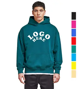 Bambu katun hoodie bulu untuk pria berkelanjutan anti-kerut streetwear pullover ramah lingkungan Pria hoodie dan Sweatshirt