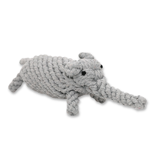 Ella l'Elefante, Simpatico Giocattolo di Corda a Forma di Cartone Animato - Product Image 1