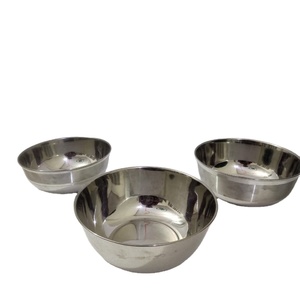 Juego de 3 cuencos anidados con logotipo del cliente, material de metal Premium de acero inoxidable pesado más fuerte, precio competitivo - Product Image 1