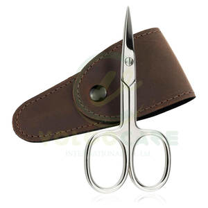 Premium Quality <b>Nail</b> <b>Scissors</b> Curved Eyebrow <b>Scissors</b> <b>for</b> <b>Nail</b>, Cuticle, Eyelashes, Nose Hair, Mustache and Bear - Product Image 1