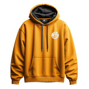 Sublimated <b>Polyester</b> <b>Hoodie</b> Long Sleeve Pullover With Hood Customized Oversized 2025 - Product Image 4