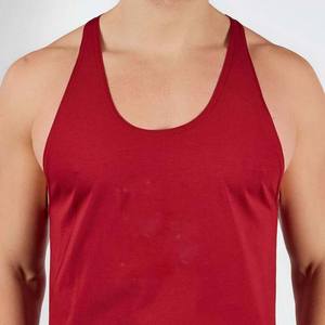 Diseño de logotipo OEM personalizado de gran tamaño culturismo músculo ropa de hombre algodón Stringer gimnasio correr camisetas sin mangas de los hombres - Product Image 5