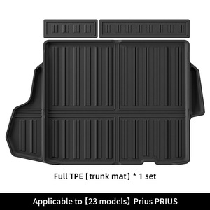 Tapis de coffre pour <span class=keywords><strong>Toyota</strong></span> <span class=keywords><strong>Prius</strong></span> <span class=keywords><strong>2023</strong></span> 2024 et <span class=keywords><strong>Prius</strong></span> <span class=keywords><strong>Prime</strong></span> PHEV TPE, accessoires pour <span class=keywords><strong>Toyota</strong></span> <span class=keywords><strong>Prius</strong></span> 2024, résistant, intérieur noir - Product Image 5