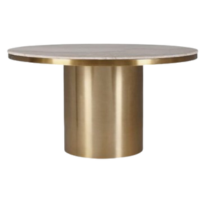 Lujosa mesa auxiliar moderna con acabado dorado, elegante mesa auxiliar de Metal con acento de té, muebles de sala de estar de estilo nórdico - Product Image 6