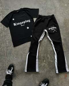 Survêtement personnalisé Fitness Gym Sports Work Out Set Survêtement en coton pour hommes Jogging Costumes Sportswear Survêtements Vêtements d'entraînement - Product Image 5