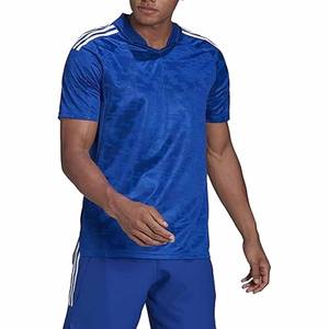 100% Cotton Polyester Soccer Football Mesh <b>V</b>-<b>Neck</b> Jersey Tops <b>Men's</b> Quick Dry Mesh <b>T</b> <b>Shirt</b> Tops uploaded by Dress Sports - Product Image 1