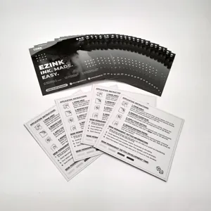 판매용 고품질 두꺼운 프로모션 카드 광고 정보 태그 제품 가이드 용 삽입 카드 포장 선물