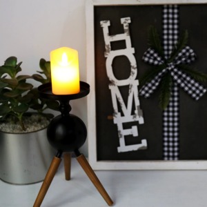 เชิงเทียนไม้ที่ทันสมัยไม่ซ้ำใครสำหรับบ้านจัดแต่งบ้านที่แสดงโต๊ะห้องนั่งเล่นห้องนอนตกแต่งด้วยงานฝีมือจากอินเดีย - Product Image 3