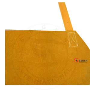 Tablier de soudage ST-1535 en cuir de vachette de qualité supérieure, résistant et durable, résistant à la chaleur, vêtements de sécurité, sangles en coton, boucle FR pour - Product Image 2