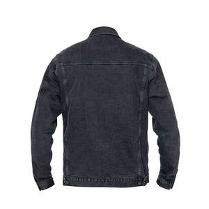 Chaqueta vaquera de algodón 100% de alta calidad para hombre, diseño único con logotipo frontal, ropa de calle más vendida para invierno, precio al por mayor - Product Image 3