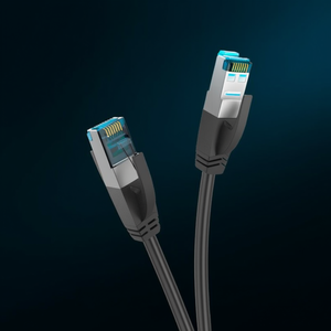 S/FTP Patch <b>Cable</b> 6A Black 10 Meters Data <b>Cable</b> - Product Image 3