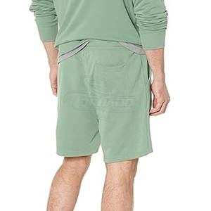 Design personnalisé pour hommes Short en molleton de coton de couleur unie pour hommes Short en molleton de coton respirant pour hommes - Product Image 6