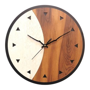 Décoration de la maison moderne allemande personnalisée Horloge murale en bois moderne pour le salon décoration de la chambre décoration murale - Product Image 3