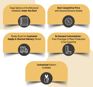 Accessoires personnalisés de fenêtre en métal de fer de conception moderne crochet unique de confidentialité serrure/crochets de cabine au prix de gros OEM personnalisé - Product Image 6