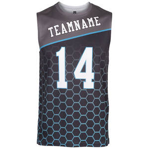 Camiseta de Baloncesto Unisex Reversible Personalizada, Transpirable, Estampada, Ropa Deportiva Profesional con Cuello en V, Proveedor Mayorista de Pakistán - Product Image 3