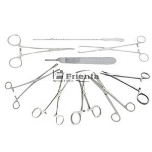 Kit chirurgical durable en acier inoxydable pour section C, à source d'alimentation manuelle, pour usage ORL, réutilisable, certifié CE, de haute qualité - Product Image 3