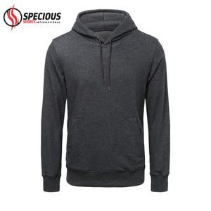 High Quality Casual Wear <b>Men's</b> Regular Fit Winter <b>Hoodies</b> 100% Cotton with Custom Logo - Product Image 5
