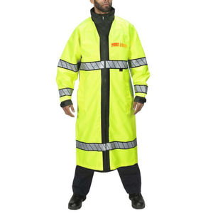 Combinaison de pluie réfléchissante haute visibilité avec veste et pantalon imperméables pour les travailleurs du bâtiment et la sécurité routière - Product Image 4