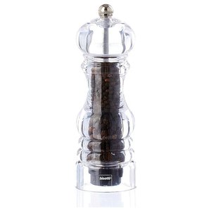 MILANO Transparent 8420 <b>Pepper</b> Mill 17.5cm Tall <b>Grinder</b> - Product Image 5