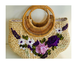 Bolsos de Jacinto de Agua Hechos a Mano en Vietnam, Ideales para Compradores Ecológicos en Todo el Mundo - Product Image 4