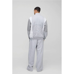 เสื้อสเวตเตอร์มีซิปสำหรับผู้ชายแขนยาวดีไซน์ใหม่ - Product Image 5