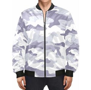 Veste bomber camouflage pour homme de qualité supérieure, fermeture éclair, motif camouflage, veste de sport tendance, respirante - Product Image 1