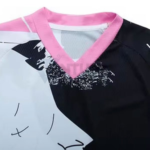 เสื้อเจอร์ซีย์มอเตอร์ครอสผู้ชายคุณภาพสูง % โพลีเอสเตอร์ สำหรับฤดูหนาว MOQ ต่ำ ระบายอากาศได้ดี แห้งเร็ว กันน้ำ รับสกรีนชื่อทีม - Product Image 3