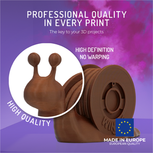 ไส้พิมพ์ 3 มิติ WINKLE PLA HD ขนาด 1.75 มม. น้ำหนัก 1 กก. สำหรับเครื่องพิมพ์ 3 มิติ ความแม่นยำสูง 0.05 มม. รองรับอุณหภูมิ 190-230 องศาเซลเซียส ย่อยสลายได้ พิมพ์ง่าย - Product Image 2