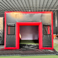 Portable Golf Formation Cage Gonflable Simulateur De Golf Projecteur Tir Pop up Golf Simulateurs Tente pour Intérieur Extérieur