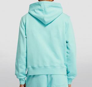 Sweat à capuche en coton lourd de haute qualité et sweat-shirt pour hommes impression bouffante personnalisée sweat à capuche court hommes Streetwear - Product Image 5