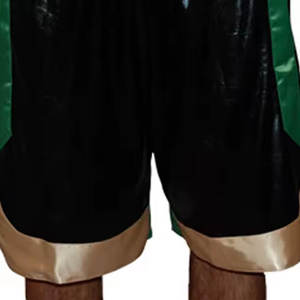 Pantalones cortos deportivos de contraste de Color a precio barato hechos en Pakistán, pantalones cortos de boxeo MMA cómodos de alta calidad para hombres - Product Image 3