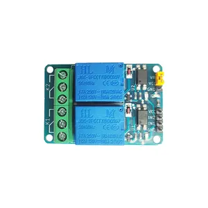 אדיי 2 ערוץ ממסר 5v/12v עם optocoupler-תוצרת הודו