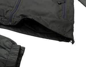 Ensemble de survêtements d'hiver coupe-vent en polyester/coton pour hommes personnalisés avec veste cargo coupe-vent et joggers vêtements de sport deux pièces - Product Image 3