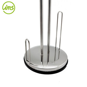 ที่วางกระดาษเช็ดมือแบบตั้งโต๊ะ สแตนเลสสีเงิน ไม่สามารถพับได้ - Product Image 4