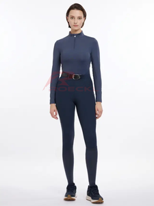 Capa base para mujer, venta al por mayor, tela reguladora térmica innovadora, control de humedad, transpirable, construcción sin costuras, apoyo - Product Image 3