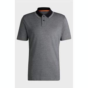 Polos de hombre de talla grande con estampado de logotipo personalizado de algodón 100% diseños OEM personalizados de algodón transpirable de punto de alta calidad - Product Image 1