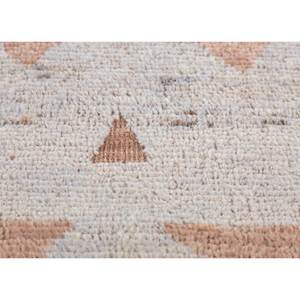 Alfombras Afganas de Lana Tejidas a Mano, Color Marfil, Diseño Geométrico Clásico Abstracto, Rectangulares, para Pasillo, Hechas a Mano para el Hogar - Product Image 3