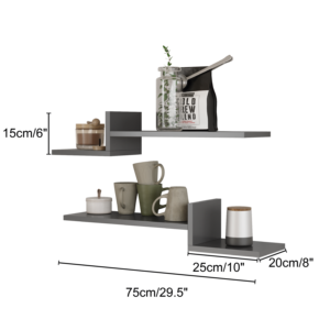 Venta al por mayor Mykonos blanco elegante estante de pared Modular de alta calidad estilo europeo moderno Panel de madera para el hogar muebles resistentes - Product Image 5